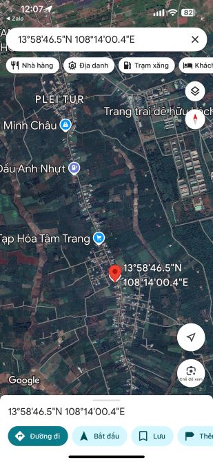 Cấn bán gấp đất mt tỉnh lộ 666, Làng Hrak, Đak Djrang, Mang yang, Gia lai - 1