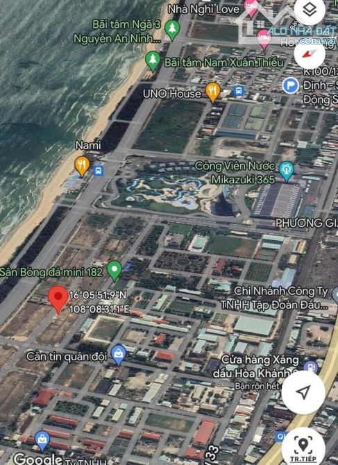 Bán đất biệt thự vệt Xuân Thiều, dt:278m2(15x18),đường 10 sát bên Mikazuki Resort Nhật Bản