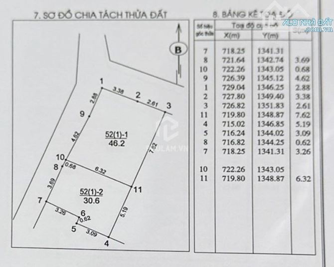 Bán đất 30.6m2 Thành Trung Trâu Quỳ giá nhỉnh 4 tỷ - 1