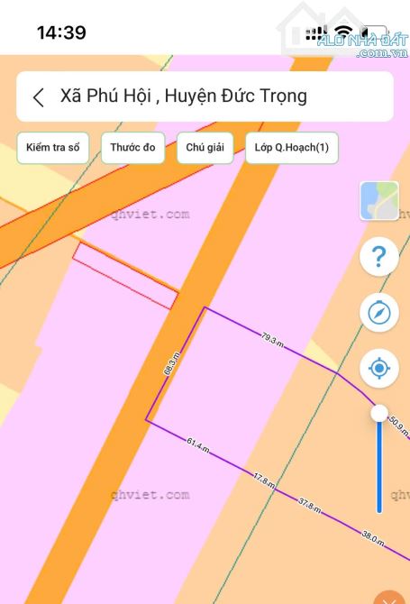 Cần vốn bán gấp lô đất đường xe hơi xã Phú Hội, H.Đức Trọng, Lâm Đồng - 13