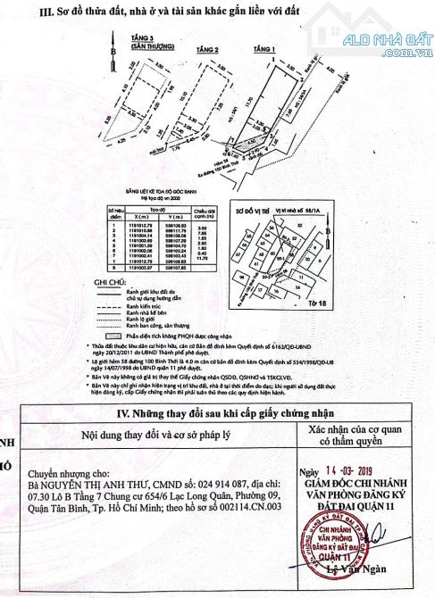 Nhà 38m2-5,4 tỷ, 1 trệt 2 lầu, 4PN-3WC, Âu cơ Phường 14, ngay vòng xoay Lê Đại Hành - 2