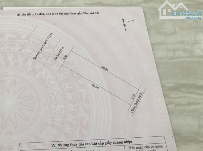 Bán Đất mặt tiền Đường (7m5) Cồn Dầu 23 - gần cầu Hòa Xuân- Đà Nẵng - giá chỉ 4 tỷ 250 tl - 1