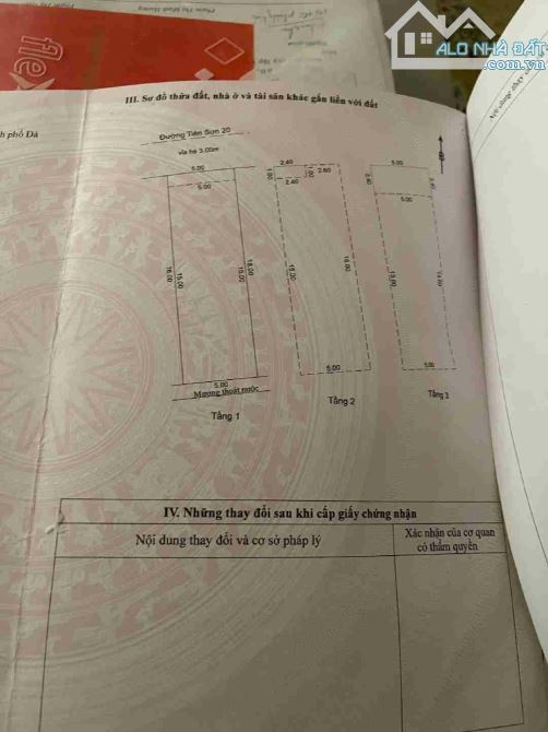 NHÀ 3 TẦNG, MẶT TIỀN ĐƯỜNG TIÊN SƠN 20, QUẬN HẢI CHÂU - 6