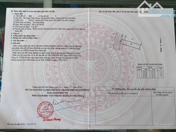 Cần tiền bán gấp căn nhà 94m2, đường Nguyễn Thị Sóc Hóc Môn giá 990 triệu - 6