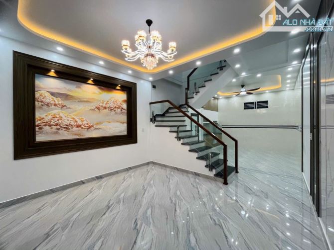 Cho thuê nhà 4 tầng mới xây tại phố Văn Cao, 60m2,4 tầng, 4 ngủ full 13 triệu - 7