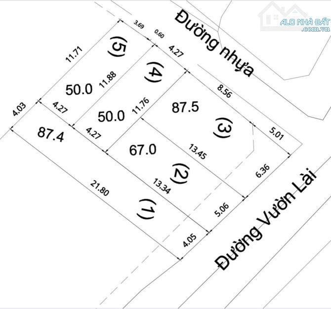 BÁN ĐẤT MẶT TIỀN VƯỜN LÀI- AN PHÚ ĐÔNG - QUẬN 12