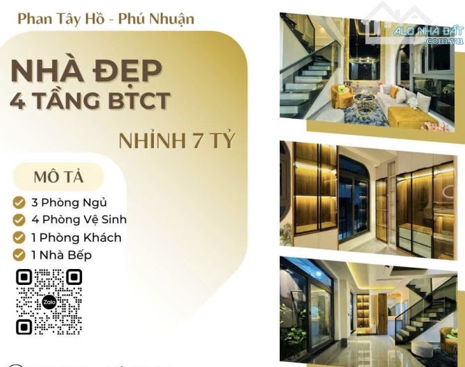 ⭐️PHÚ NHUẬN - PHAN TÂY HỒ ⭐️ 5 TẦNG BTCT ⭐️ XÂY MỚI ⭐️ HXH ⭐️ TẶNG TIỀN TỈ ⭐️ NHÀ MỚI