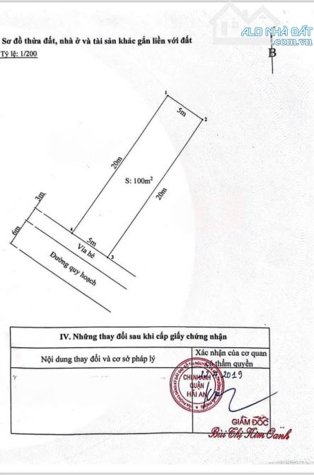 Cần bán đất sở tư pháp đằng hải hải an