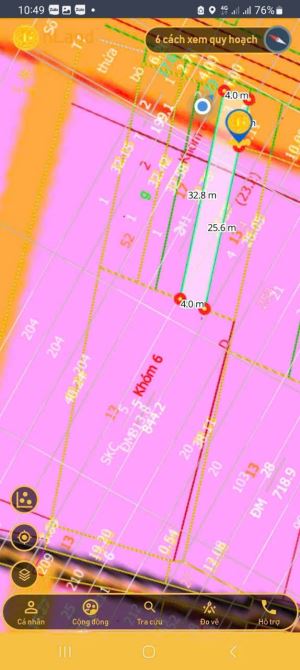 Bán đất mặt tiền đường Nguyễn Chí Thanh gần cty dược - 1