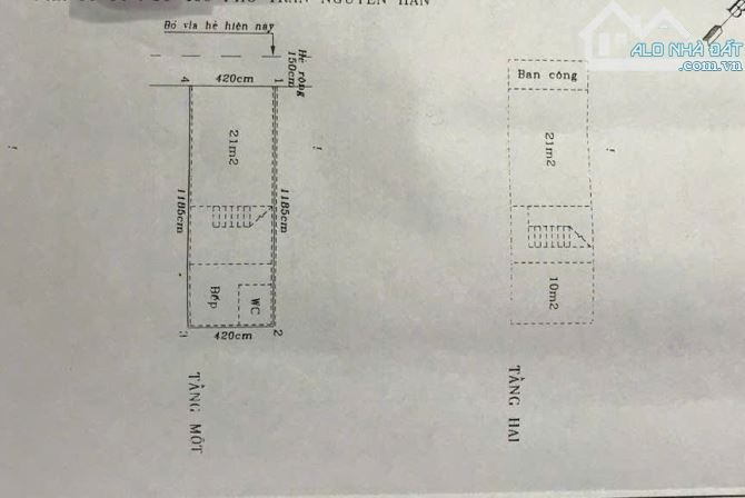 Bán nhà 4 tầng mặt đường Nguyễn Công Hòa, Lê Chân, Hải Phòng. Vị trí đẹp. 10 tỷ - 2