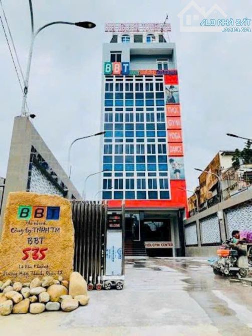 Bán tòa nhà 535 Lê Văn Khương, Q12. Dt: 8,6x47m, Kc: hầm 6 tầng TM, Gía: 45 tỷ TL - 2