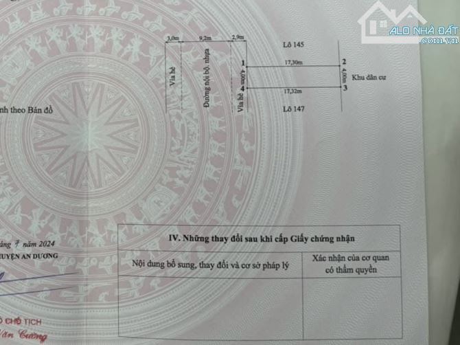 Bán 69m2 đất Chung Cư Thanh Toàn, An Dương. - 3