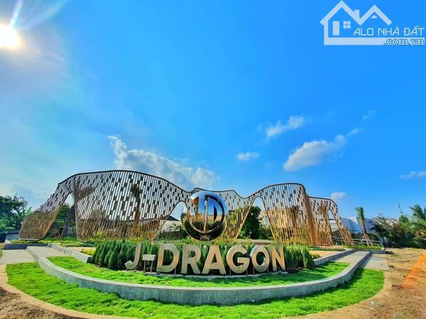 Bán lô đất đẹp KĐT J - Dragon TT Cần Đước, thổ cư có sổ hồng, diện tích 90m2 gía chỉ 1,6t - 3