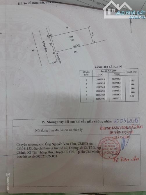 Cần nhượng lại căn nhà xưởng 249m2 SHR ở đường Trần Văn Chẫm ( Củ Chi ) giá 1 tỉ 055tr - 7