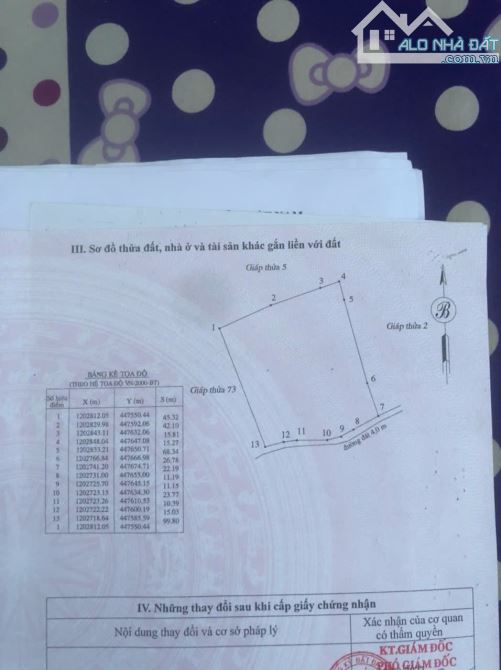 Bán lô 1ha 719b tiến thành, gần sát novaworld Phan Thiết chỉ 4ty9