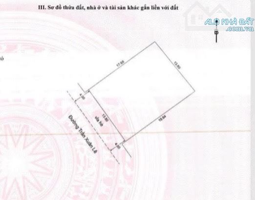 Bán Đất Mặt Tiền Đường Trần Xuân Lê, Thanh Khê, Đà Nẵng, sát Hà Huy Tập, DT 251m2 - 1