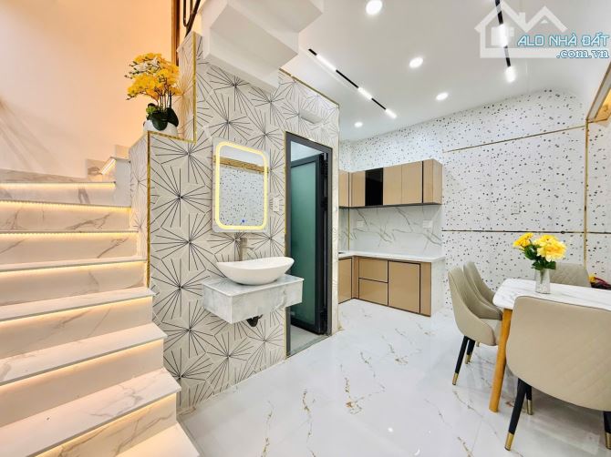 NHÀ MỚI 2 TẦNG FULL NỘI THẤT- PHẠM VĂN CHIÊU- P16- GÒ VẤP- 30m2- SỔ VUÔNG- CHỈ 3,68 TỶ - 1