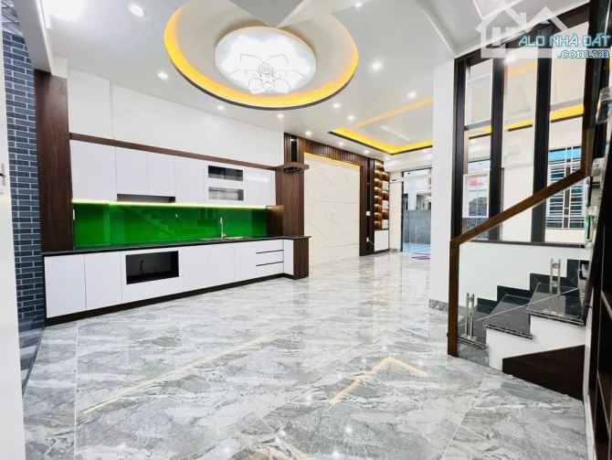 Nhà mới đẹp 3 tầng ngõ ô tô đỗ cửa - Chợ Vĩnh Khê - gần Hoàng Huy An Đồng - 1
