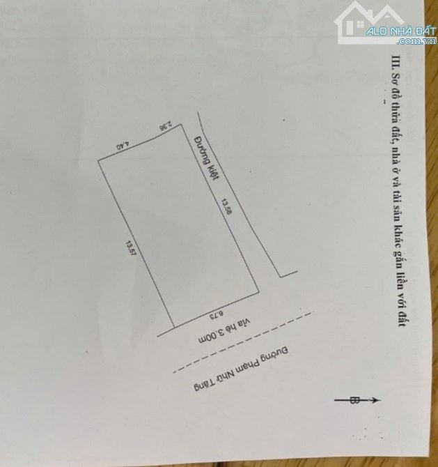 Bán đất MT phạm nhữ tăng . Đường 7m5, .  Nối điện biên phủ . Hà huy tâp - 2