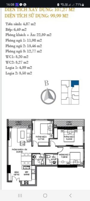 BÁN CĂN GÓC TÒA R3 SUNSHINE RIVERSIDE 100M2 VIEW SÔNG HỒNG CẦU NHẬT TÂN - 2