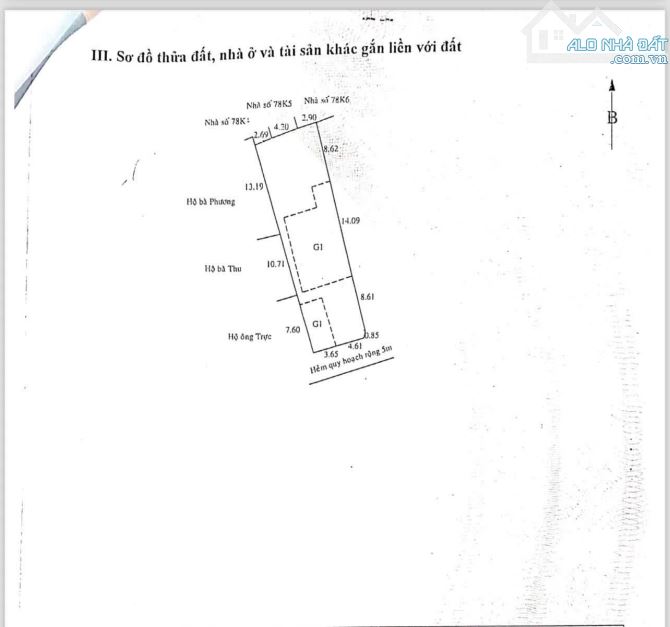 Bán lô đất vàng ngang 8,29m hẻm Tuệ Tĩnh khu phố tây P Lộc Thọ Nha Trang - 2