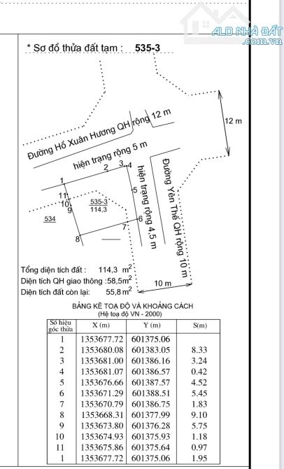 Chủ cần bán 3 lô đất mặt tiền Hồ Xuân Hương giao với Yên Thế phường Phước Hoà-Nha Trang - 3