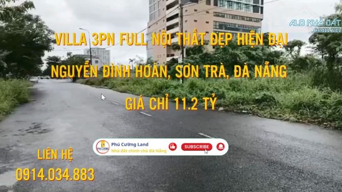 VILLA FULL NỘI THẤT ĐẸP HIỆN ĐẠI - NGUYỄN ĐÌNH HOÀN, SƠN TRÀ, ĐÀ NẴNG - GIÁ CHỈ 11.2 TỶ - 5