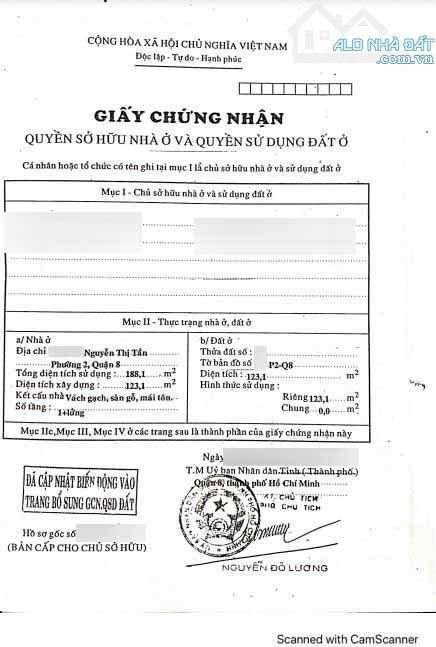 Bán nhà hẻm Nguyễn Thị Tần Phường 2 Quận 8. Nhà hẻm xe hơi, hẻm 1 xẹt thông thoáng, gần ch - 6