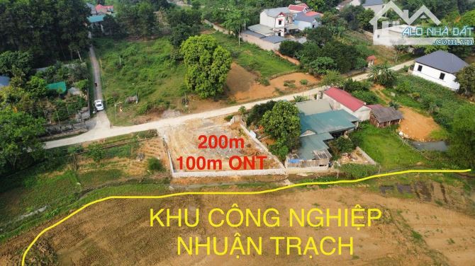 HÀNG ĐẸP GIÁ MÊ GẦN KCN NGHIỆP NHUẬN TRẠCH , LƯƠNG SƠN, HB SẮP KHỞI CÔNG VÀO NGÀY 10/01