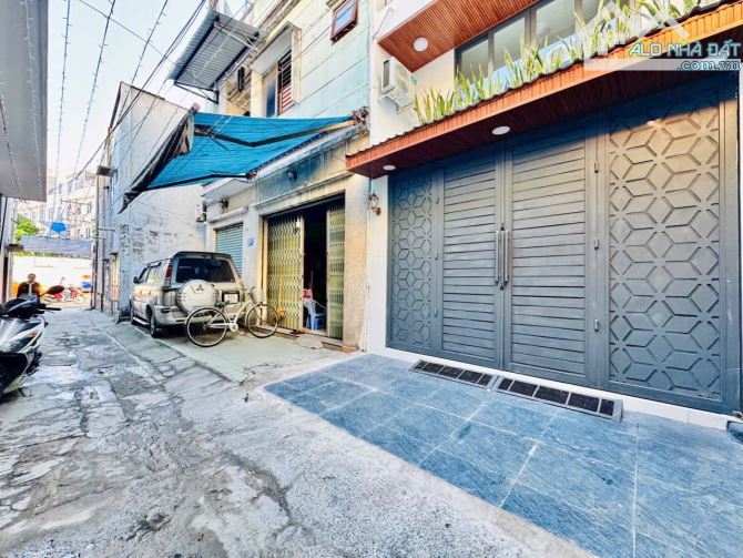 PHAN VĂN TRI-DT ĐẤT: 44.80M2(4M❌11.20M)-4TẦNG-3PN.HXH🚘 .NHỈNH :6🧄 XÍU