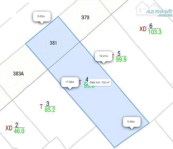 Bán nhà 381 Điện Biên Phủ, Q3. Dt: 5,5x18,4m, Kc:5 tầng HĐT: 50TR. Gía: 37 tỷ TL - 3