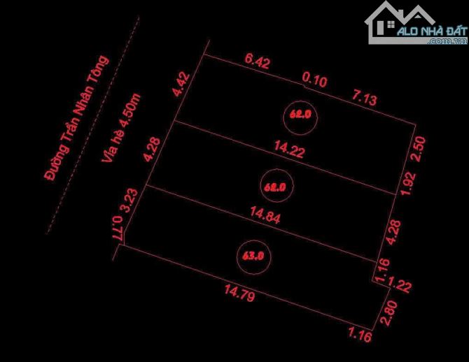 Cặp đất Trần Nhân Tông - Sơn Trà Đà Nẵng