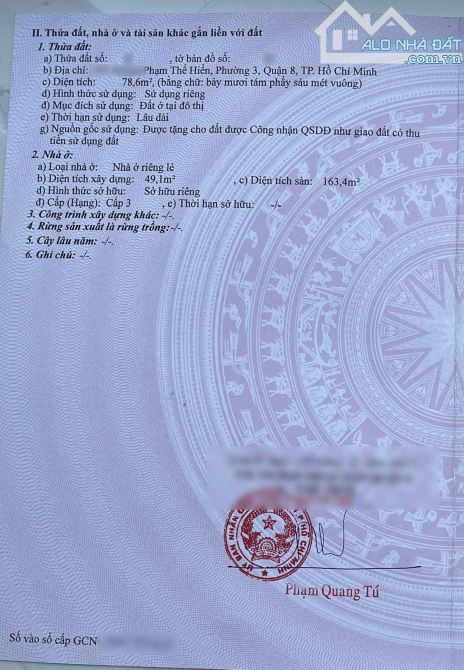 Bán nhà mặt tiền Phạm Thế Hiển Phường 3 Quận 8. Nhà mặt tiền khu sầm uất, nhà mới xây vào - 11