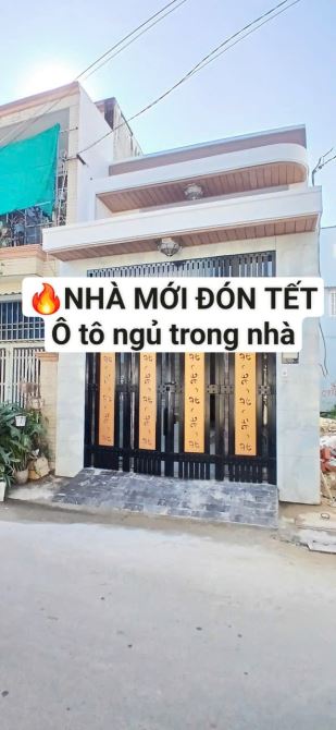 🔥NHÀ MỚI ĐÓN TẾT KDC NAM LONG CHỈ 5.17 TỶ CÓ NHÀ MT XE TẢI NÉ.  ♻️ 56m2 nhà 2 tầng 4 x 14 - 1