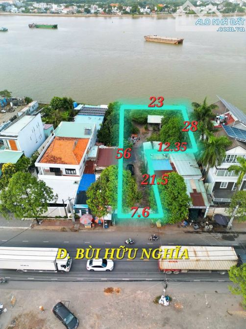 Bán đất mặt tiền Bùi Hữu Nghĩa, view sông Đồng Nai, phường Tân Hạnh