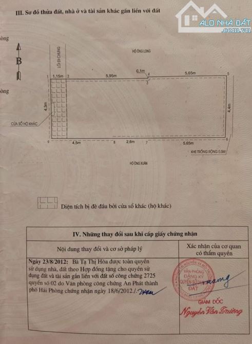 Bán nhà Đinh Tiên Hoàng, Hoàng Văn Thụ, Hồng Bàng, 2,55 tỷ, 51m², 1 tầng