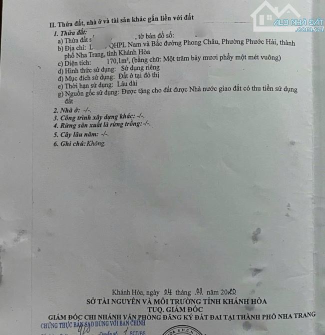 ❌ BÁN NHANH LÔ ĐẤT MẶT TIỀN ĐƯỜNG SỐ 2 - KDC PHƯỚC HẢI - NHA TRANG - 3