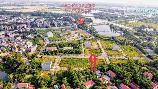 BÁN ĐẤT DÃY C VÂN HỘI CITY, ĐỒNG TÂM, VĨNH YÊN. ĐƯỜNG 16,5M, CẠNH KDC TỈNH ỦY - 3