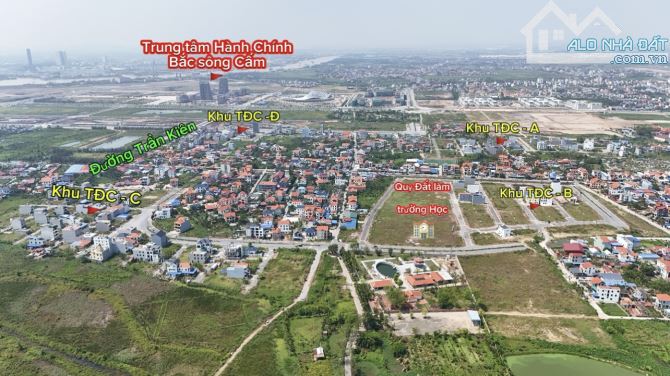 Bán Đất Quanh Trung Tâm Hành Chính Bắc Sông Cấm Thuỷ Nguyên 100m2 đường rộng 13m/3 tỷ - 5