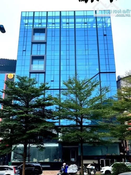 TÒA NHÀ VP-MP KINH DOANH -VỈA HÈ 10M - MẶT TIỀN RỘNG - 2 HẦM 2 THANG MÁY-SỔ HOÀN CÔNG