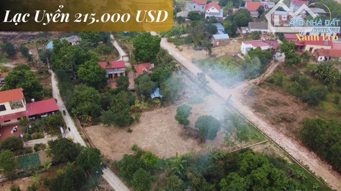 Lạc Uyển 215.000 usd tại Sóc Sơn, Hà Nội 9 triệu / m2, 1050 m2, giá ưu đãi