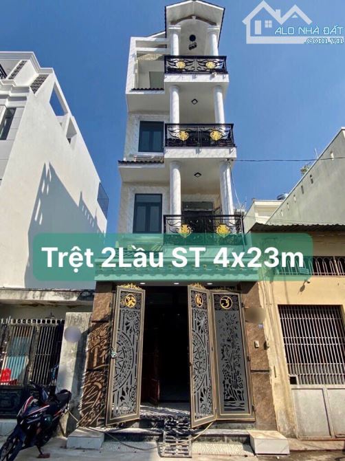 Bán Nhà Ngay Aoen Tân Phú, 4Tầng Mới Đẹp, 4x23m Vuông Vức, Oto Vô Nhà - 1