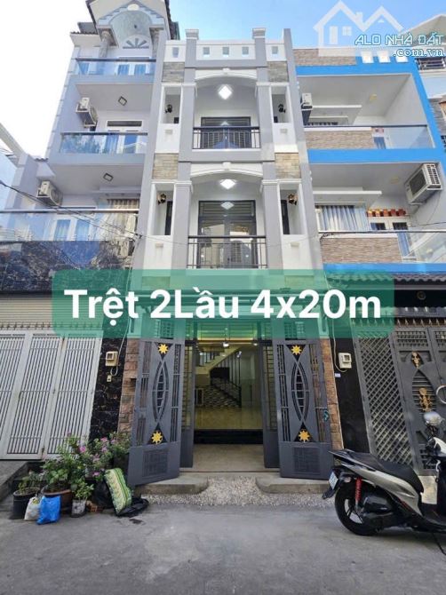 Bán Nhà Ngay Aoen Tân Phú, 4Tầng Mới Đẹp, 4x23m Vuông Vức, Oto Vô Nhà - 2