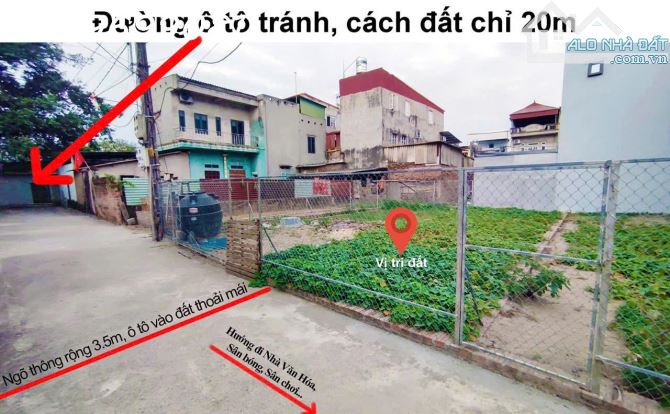 Bán 54,5m2 đất Lương Quy - Xuân Nộn - Đông Anh- chính chủ giá hơn 2 tỷ