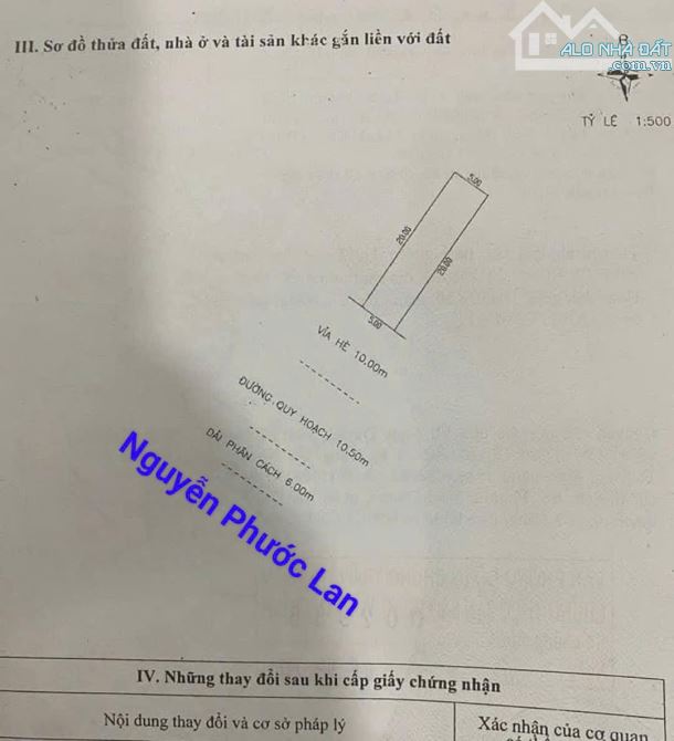 B1.23 Nguyễn Phước Lan gần Mai Chí Thọ.S= 100m2 Giá: 10.6 tỷ