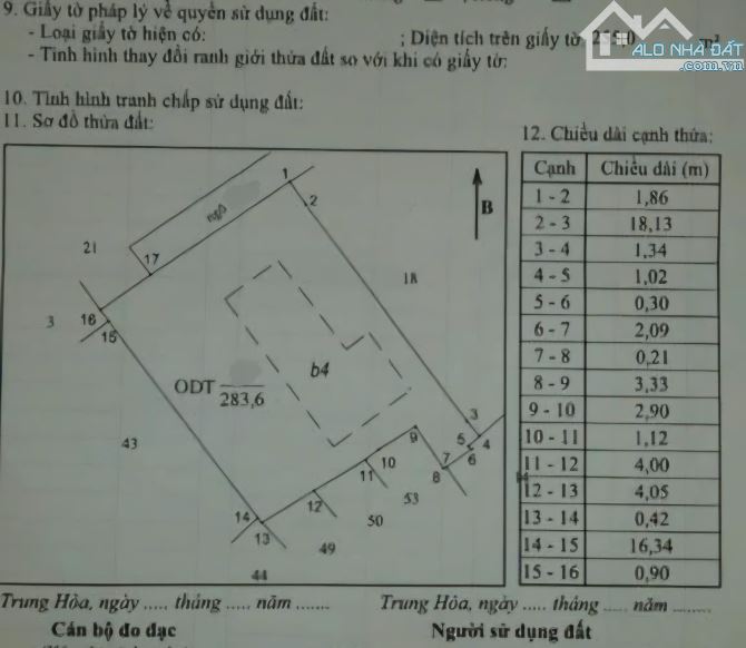 CẦU GIẤY - 30M RA PHỐ - 255M2 ĐẤT SỔ ĐỎ - THỰC TẾ 284M2 - NHỈNH 50 TỶ - Ô TÔ CON VÀO ĐẤT