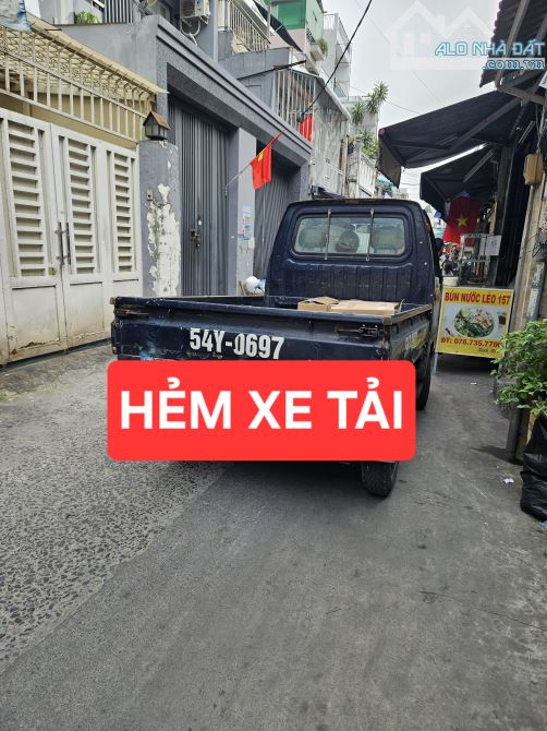 Giáp Quận 5, Hẻm Xe Tải, Dương Bá Trạc Q8, 64(4.6x14) 4 Tầng, Nhỉnh 8 tỷ TL