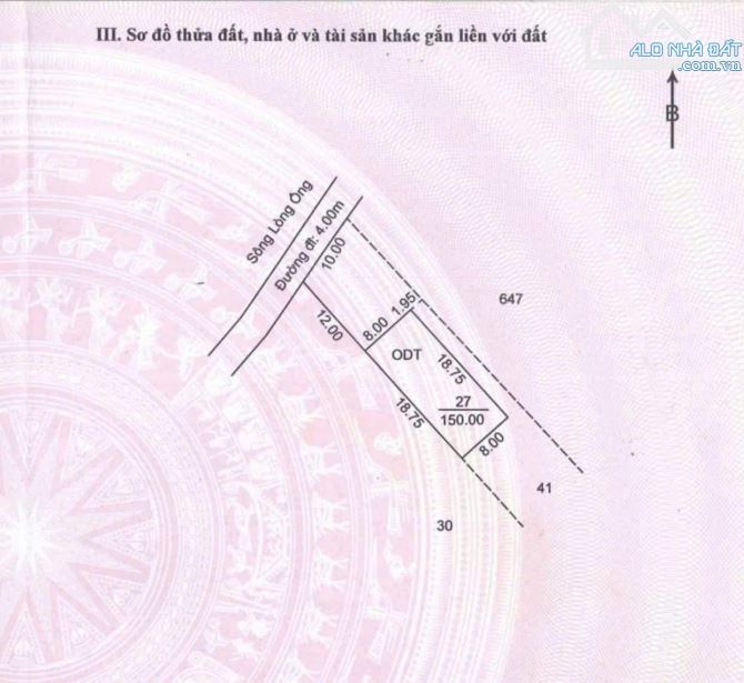 Bán 1000m2 đất mặt tiền đường Tô Vĩnh Diện có 150m2 thổ cư gá 8.5 tỷ - 1