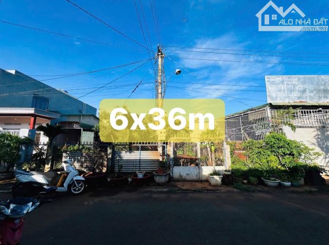 Đất đẹp 6x36m Hoà Thắng cách chợ sáng 200m. Hẻm nhựa thông thoáng - hẻm 61 NG Thái Bình - 1