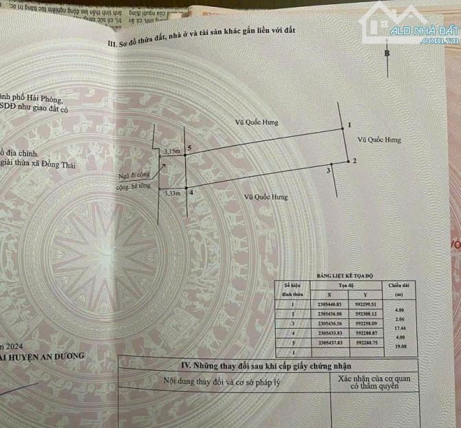 Bán lô đất tuyến 2 đường trục thôn Hoàng Mai 76m giá chỉ 1,5 tỷ - 2